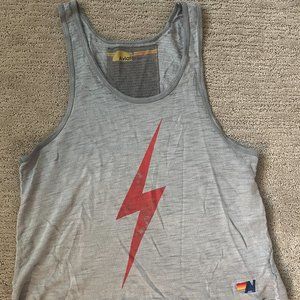 Aviator Nation lightning bolt tank